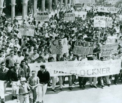En el movimiento de Reforma Universitaria de 1961 no había hombres, todos éramos chamacos; tampoco comunistas, éramos liberales: Cristina Aguirre. (Especial)