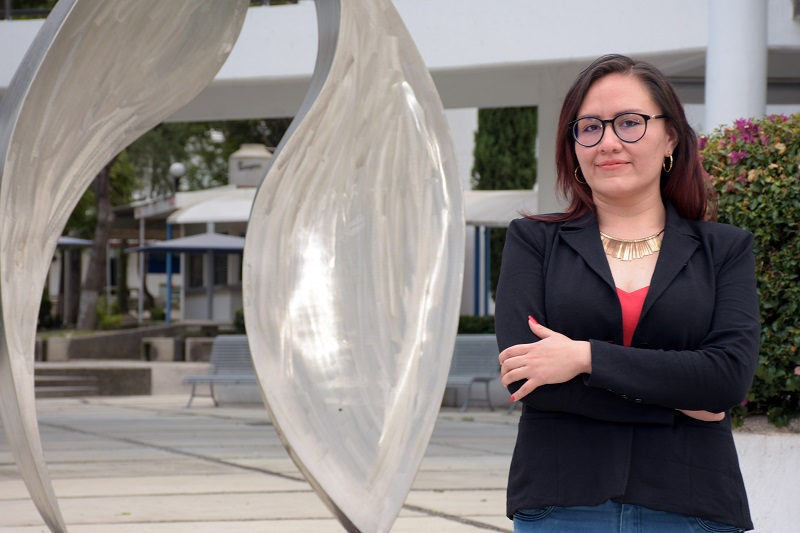 A un año de egresar del Doctorado en Física Aplicada de la BUAP, Erika Cervantes Juárez ya es investigadora del IPN. (Especial)