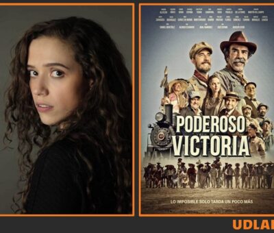 Lorena de la Torre, actriz de teatro y cine y egresada de la Licenciatura en Teatro de la Universidad de las Américas Puebla, protagoniza la película Poderoso Victoria. Especial