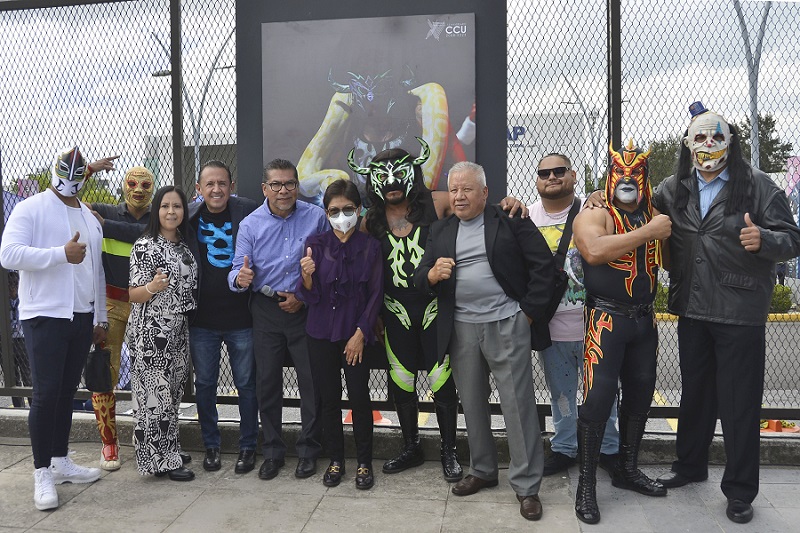 Inauguran la exposición fotográfica “Lucha libre, adrenalina, cultura y emoción” (BUAP)