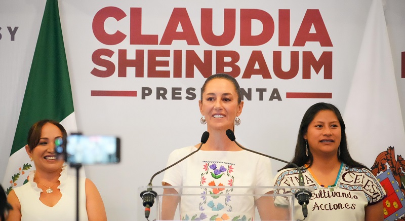 En el PRIAN hay mucho odio, los mueve la calumnia y el enojo, el pueblo de México no quiere eso: Claudia Sheinbaum