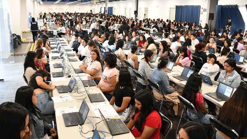 Inicia la BUAP la aplicación del Examen General de Admisión. (Especial)