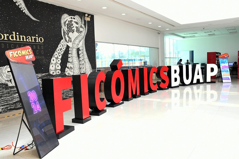 La BUAP anunció una edición más de su Feria Internacional de Cómics: Ficómics BUAP 2024; se celebrará los días 30 y 31 de agosto, y 1 de septiembre, en el Complejo Cultural Universitario (CCU).