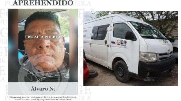 Alcalde ebrio atropelló y mató a su esposa en Puebla; huyó a Morelos, pero fue detenidoÁlvaro Tapia, alcalde con licencia de Acteopan, detenido. Foto: FGJ