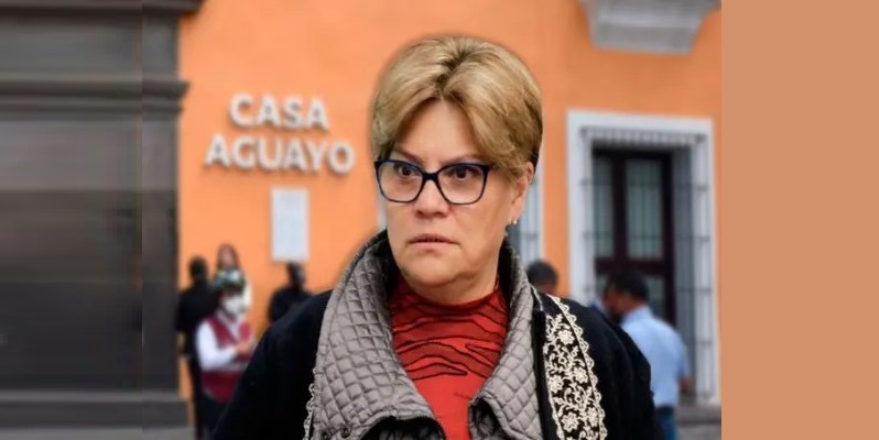 Verónica Vélez Macuil, ex vocera del fallido gobernador Luis Miguel Barbosa (PRD) deberá aclarar más de 25.8 millones de pesos que causaron un posible daño patrimonial en 2022 a la hacienda pública, cuando era la titular de Comunicación. Foto: Gran Angular