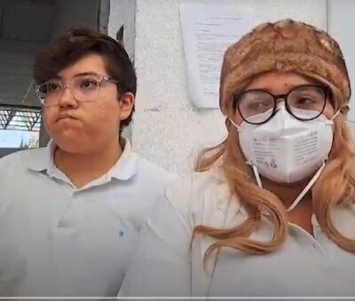 Unos 3 mil estudiantes de la Facultad de Medicina de la UPAEP realizan paro para exigir mejora en la calidad docente. (Imágen YouTube)