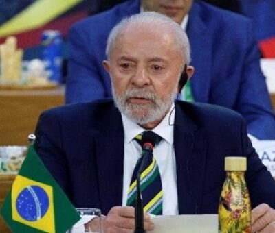 El presidente de Brasil, Lula da Silva durante la primera sesión de la reunión del G-20, en Río de Janeiro. Foto AFP