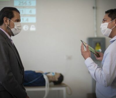 Científicos de la BUAP desarrollan un prototipo de ventilador mecánico invasivo, de manufactura económica, alta precisión y fácil manejo, respecto a los utilizados hoy en pacientes con Covid-19. (Especial)