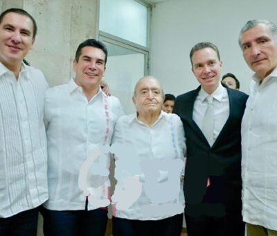 El ex gobernador de Chiapas, Manuel Velasco y sus aliados del PRIAN. (Especial)