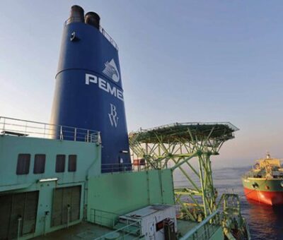 Pemex envío diésel a Cuba como parte de la ayuda prometida por SRE. Foto: Pemex