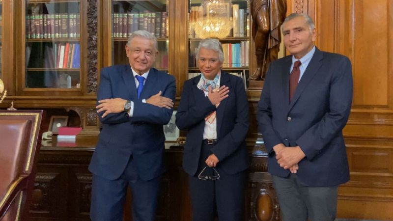 AMLO nombra a Adán Augusto como sucesor de Sánchez Cordero en la Segob. (Especial)