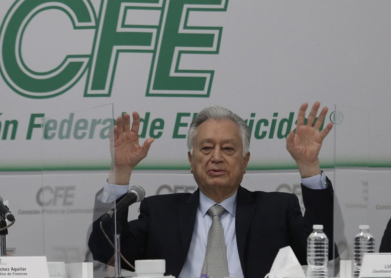 Manuel Bartlett director general de CFE. Foto Yazmín Ortega/ Archivo