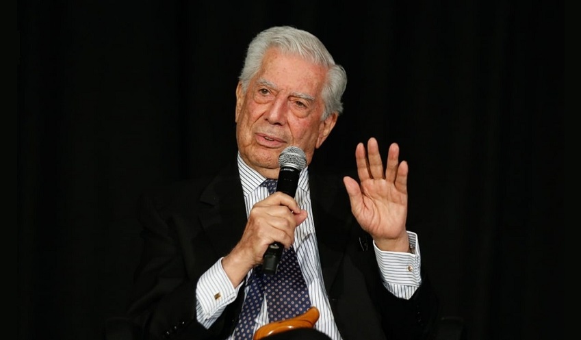Mario Vargas Llosa, premio Nobel de Literatura y exponente de pensamiento de derecha peruano. (Araceli López)