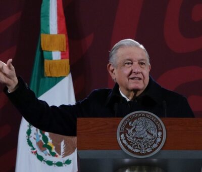 El presidente Andrés Manuel López Obrador durante su conferencia matutina en Palacio Nacional, en la Ciudad de México, el 19 de enero de 2022. Foto: Cuartoscuro