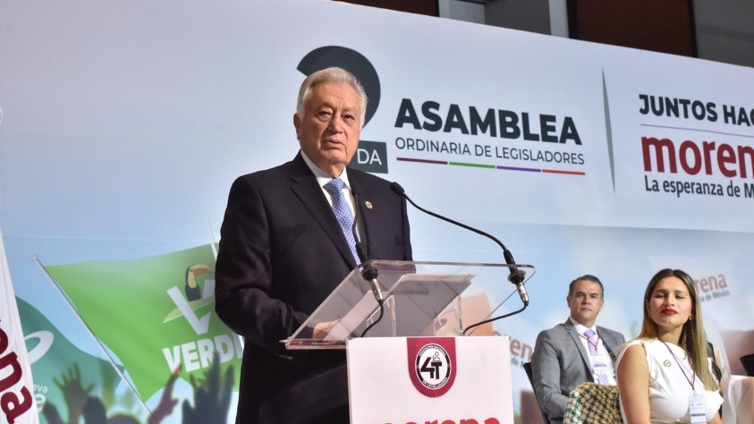 Los fondos internacionales buscan apoderarse del Sistema Eléctrico mexicano, advierte Manuel Bartlett. (Especial)