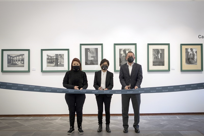 Rectora Lilia Cedillo inaugura la exposición “Adalberto Luyando, legado fotográfico”