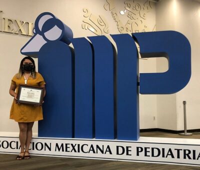 Otorgado por la Asociación Mexicana de Pediatría, con este galardón se premia al mejor trabajo expuesto en un congreso nacional o internacional. (Especial)