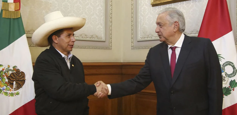Andrés Manuel López Obrador respalda a Pedro Castillo tras lo sucedido este miércoles. (Archivo)