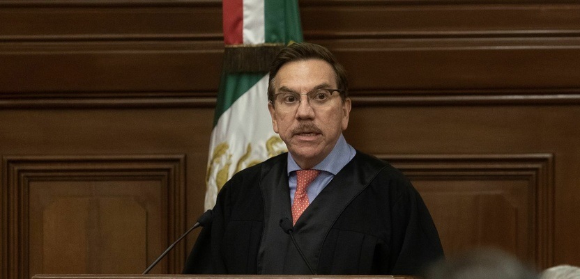 En la imagen, el ministro Javier Laynez. Foto Cuartoscuro / archivo