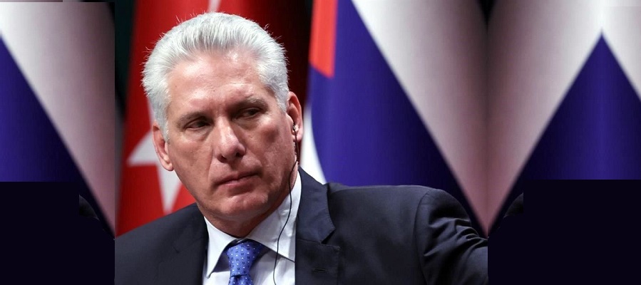 La Asamblea Nacional y el Parlamento unicameral, ratificaron este miércoles a Miguel Díaz-Canel como Presidente de Cuba para un nuevo mandato de cinco años. (AP)
