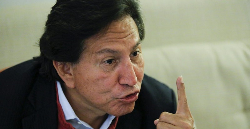 Toledo está acusado de haber recibido millonarios sobornos a cambio de adjudicar obras a la empresa brasileña Odebrecht. (Archivo)