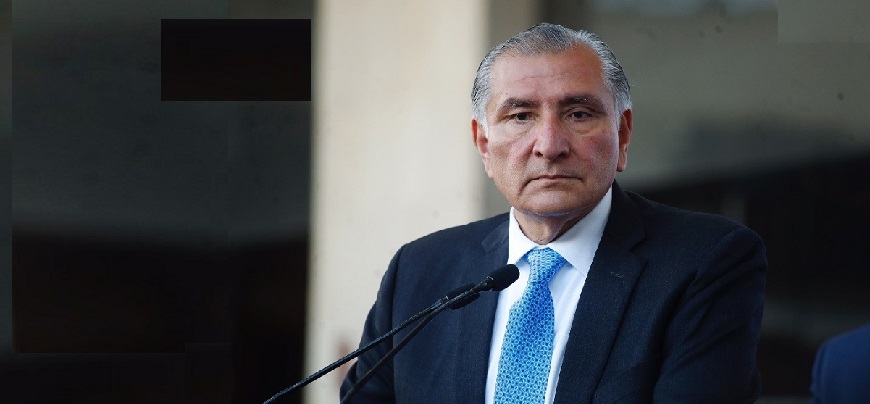 El secretario de Gobernación, Adán Augusto López. (Especial)
