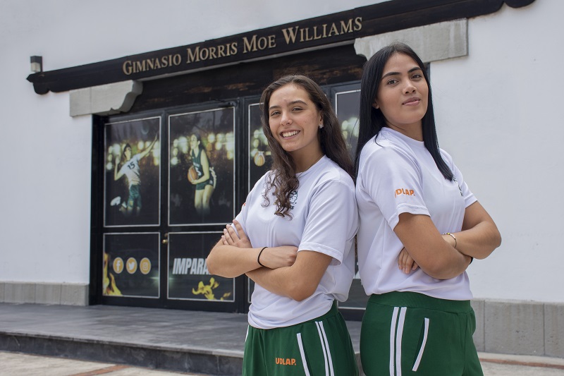Jessica Gómez y Joanna Zilli, Aztecas de voleibol, van a representar a México en la Copa Panamericana 2023. (Especial)