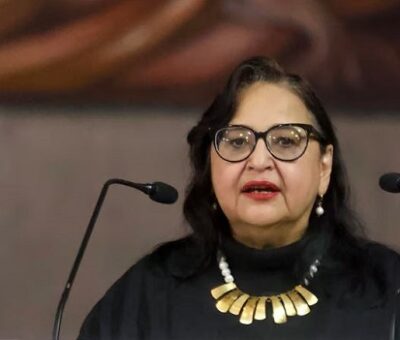 Norma Piña contrató desde enero pasado a Sonia Vargas Terrero, ex colaboradora de Genaro García Luna en la extinta Policía Federal con el usurpador de Felipe Calderón. (Archivo)