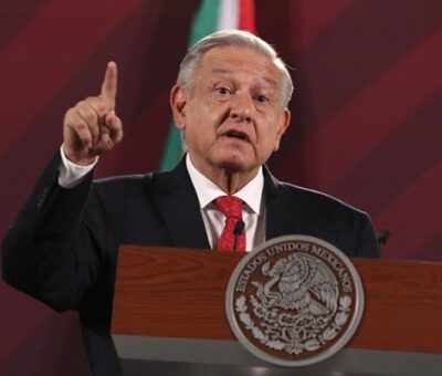 Andrés Manuel López Obrador durante su conferencia de prensa matutina del pasado 24 de mayo. © Europa Press/Contacto/Eyepix (Europa Press)