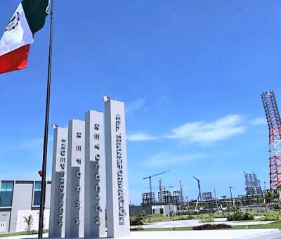 Refinería Olmeca, ubicada en Tabasco, fue inaugurada el pasado 1 de julio del año pasado por el presidente de México, Andrés Manuel López Obrador. Foto Cuartoscuro