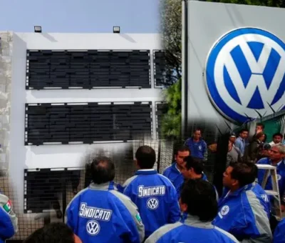 SITIAVW y Volkswagen México pactan aumento salarial de 8.6%; evitan huelga. Foto / Agencia Enfoque