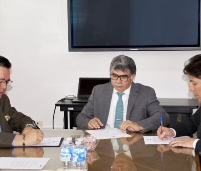 Signan convenio de colaboración la BUAP y el Consejo Nacional de Energía y Petroquímica. (Especial)