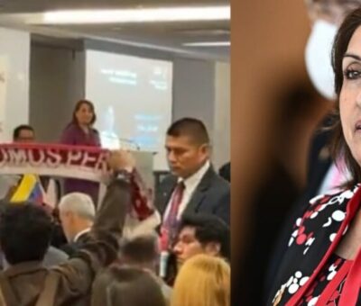 Dina Boluarte se enfrenta al rechazo incluso fuera de Perú.