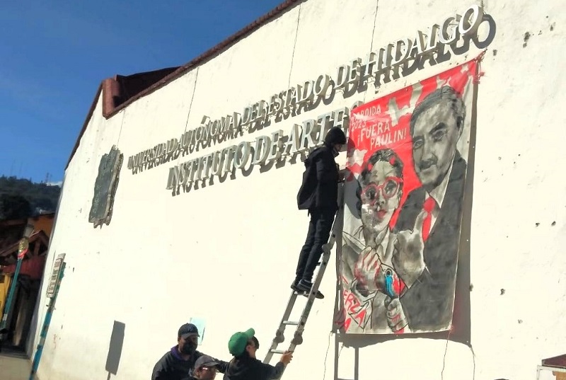 El gobierno del estado informó que mediará en el conflicto entre estudiantes y autoridades de la Universidad Autónoma del Estado de Hidalgo. Foto La Jornada