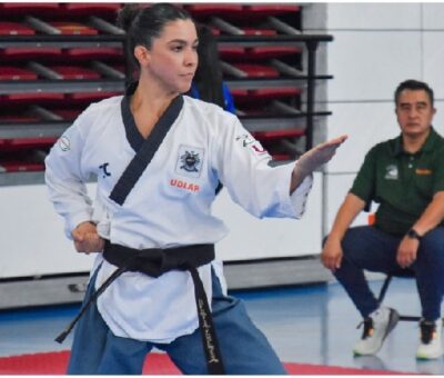 Buenos resultados de Aztecas UDLAP en el nacional de taekwondo de la CONADEIP. (Especial)