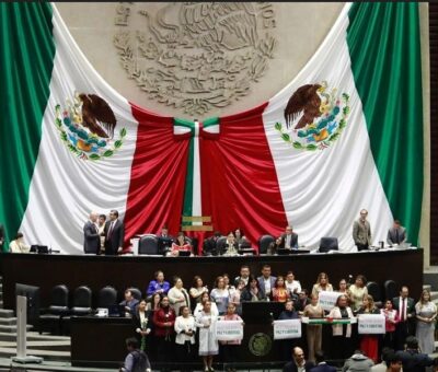 Sala de sesiones de la Cámara de Diputados. Foto Luis Castillo