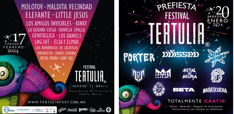 BETA se une a la pre fiesta de Festival Tertulia y anuncia descuento de 30% en boletos para el evento. (Especial)