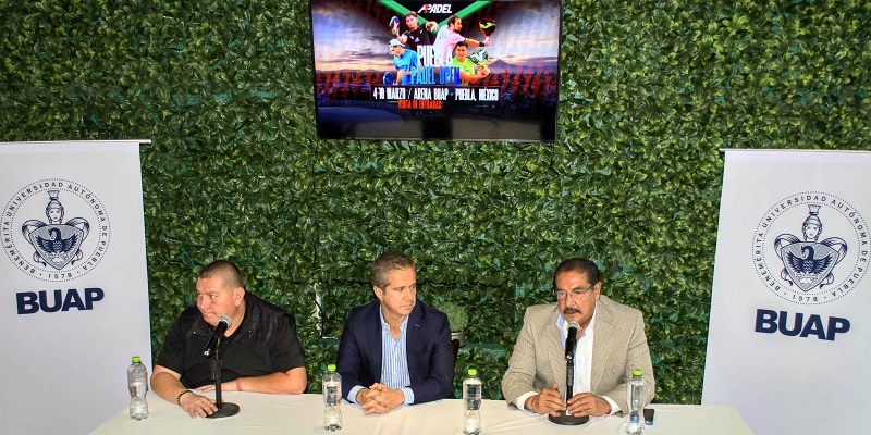 Por segundo año consecutivo, la Arena BUAP será sede del Torneo A1 Pádel-BUAP. (Especial)