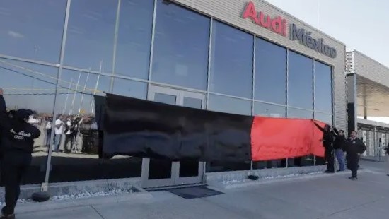 Sector empresarial presiona a sindicalizados para terminar la huelga en Audi. Foto / Agencia Enfoque