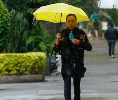 La entrada del Frente Frío 33 provocará lluvias y bajas temperaturas esta semana. Foto Víctor Camacho/Archivo