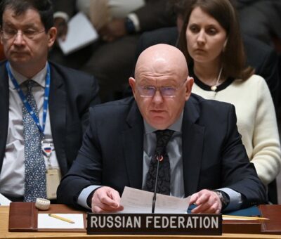 El representante permanente de Rusia ante la ONU, Vasili Nebenzia. Anthony Behar / Sipa USA / Legion-Media