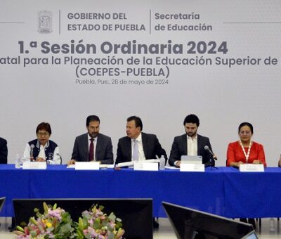 BUAP sede de la Primera Sesión Ordinaria 2024 de la COEPES-Puebla