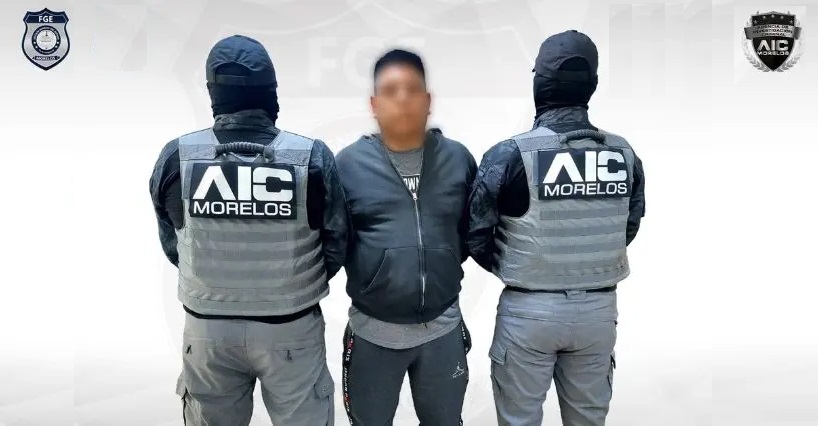 Detienen en Morelos a alcalde de Acteopan por asesinar a su esposa. Foto: Cortesía