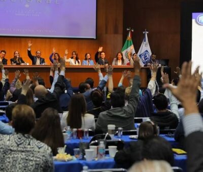 “De lo perdido, lo que aparezca”: Consejo Nacional del PAN. Foto: Especial