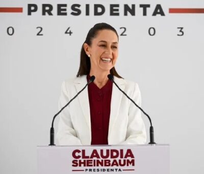 Claudia Sheinbaum presenta resultados de las encuestas sobre esta iniciativa. (Especial)