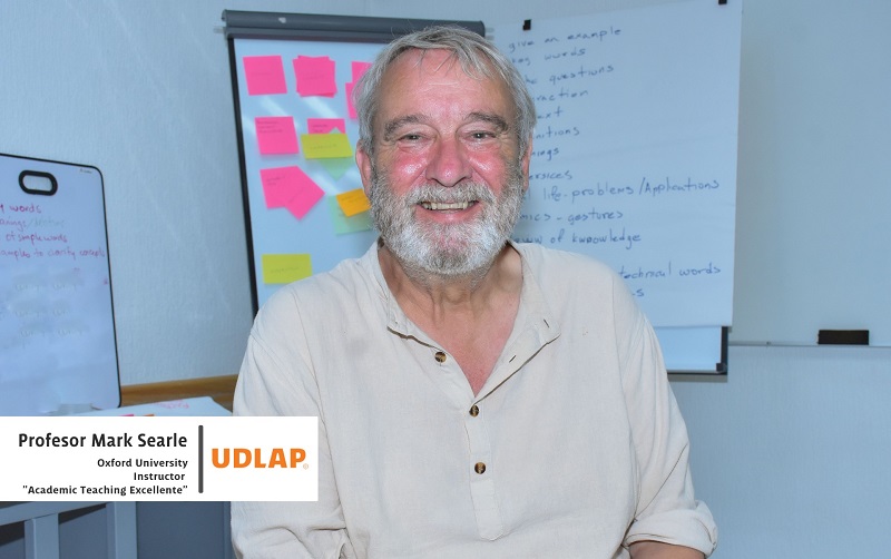 UDLAP recibe en sus aulas a profesor emérito de la Universidad de Oxford. (UDLAP)