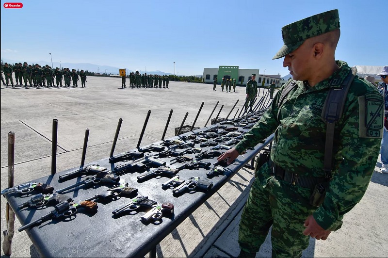 Houston, Tucson y Phoenix, las ciudades de Estados Unidos que más inundan con armas a México.