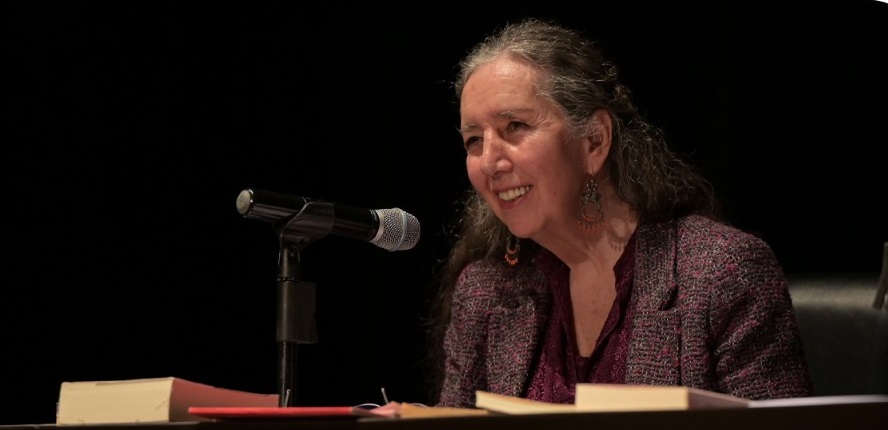 Marcela Lagarde en la UDLAP. (Especial)