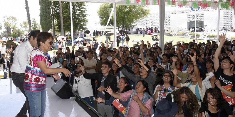 La BUAP celebra la tradicional fiesta mexicana. (Especial)