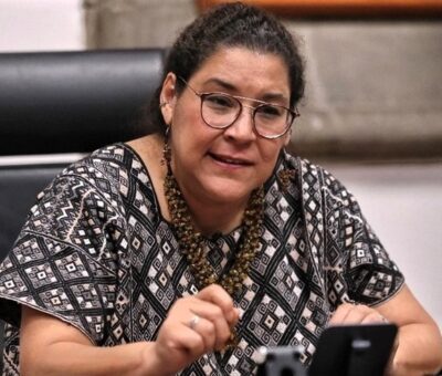 La ministra Lenia Batres en imagen de archivo. Foto Marco Peláez